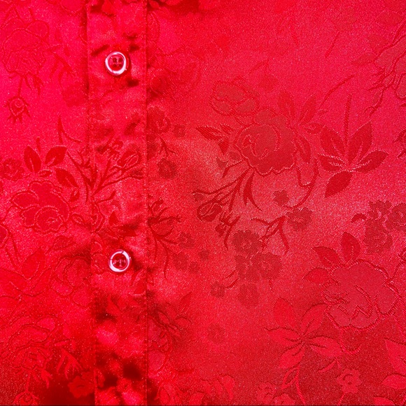 [COOFANDY] Men’s Button Down Printed Ling Sleeve Shirt - Picture 4 of 5